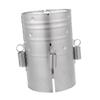 IMIKEYA Stainless Steel Burger Machine for Cooking Kitchen Tool for Homemade Meat Easy to Use Four Strong Springs for Poultry and Sandwich Preparation view 1