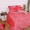 DecorAvenue Ultra-Luxe Crushed Velvet Duvet Cover, Boho Bedding UO Comforter Bedding Donna Cover,3 Pc Duvet Set, Velvet Bedding Set(Pink,Twin XL 59" x 102") view 4