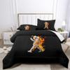 Astronaut Design Comforter Set | Space Explorer Outer Space Cosmic Adventure Prints Bedding Set | with Soft Comforter+2 Pillow Shams(3PCS) or Sheet (4PCS) (C,Queen-4PCS) view 2