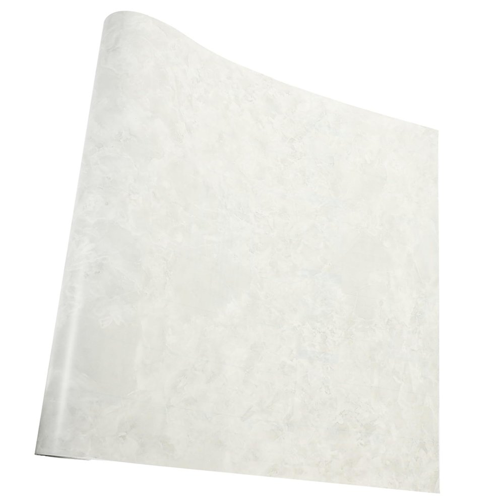 Cabilock Marble Kitchen Wall Sticker Peel and Stick Adhesive Wall Decor Oil-Resistant PVC Easy to Apply