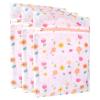 3Pcs Durable Mesh Laundry Bag, Durable Laundry Bags with Premium Zipper (Flower) view 1