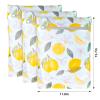 3Pcs Durable Mesh Laundry Bag, Durable Laundry Bags with Premium Zipper (Flower) view 2