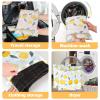 3Pcs Durable Mesh Laundry Bag, Durable Laundry Bags with Premium Zipper (Flower) view 4