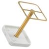 Alipis Stainless Steel Toothbrush Holder Cleanable for Bathroom Minimalist Stand view 4