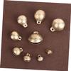 30pcs 27mm Copper DIY Small Bells Tiger Head Pattern view 2
