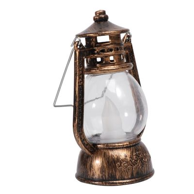 LIOOBO Vintage Led Lantern Light Warm Light Lamp for Home Bar Decorative Lanterns for Halloween