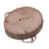 Garneck Wood Ring Pillow Crumb Scraper Ring White Sugar Pillow s Decoration s Decorative Items Dove Balloons Metallic Toothpicks Pillows Wooden Bamboo Wedding view 3