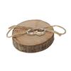 Garneck Wood Ring Pillow Crumb Scraper Ring White Sugar Pillow s Decoration s Decorative Items Dove Balloons Metallic Toothpicks Pillows Wooden Bamboo Wedding view 4