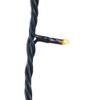 Kurt Adler 16.5-Foot UL 100-Light 3MM Warm White Soft Twinkle LED Green Wire Jingle Bright Light Set view 3