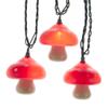 Kurt Adler 12-Foot UL 10-Light Mushroom Light Set with Green Wire view 1