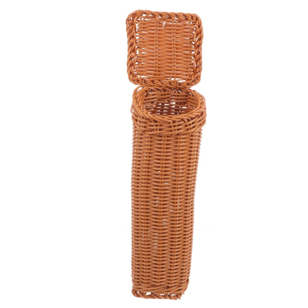 Levemolo Wall Hanging Storage Basket Elegant Woven Basket for Kitchen Decor Hanging Organizer for Napkins Woven Storage Charming Home Accent