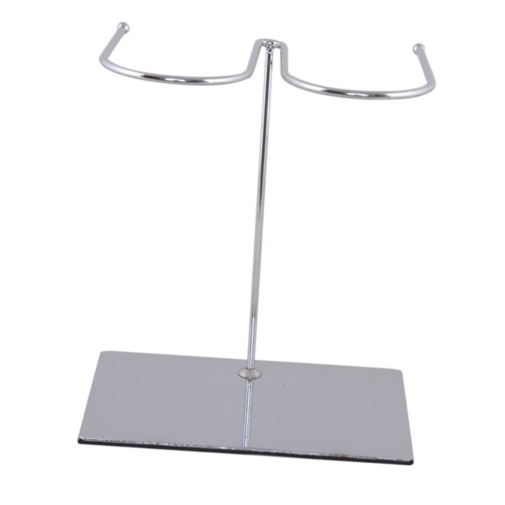 HOOTNEE 1pc Stainless Steel Boots Display Rack Elegant Mirror Finish Boot Support Holder for Shoe Stores Malls and Home Use