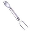 Cabilock 1pc Watermelon Slicer Stainless Steel Cutter and Spork Tool for Quick Fruit Cutting for Home and Outdoor Use and Lightweight Watermelon Cutting Gadget view 1