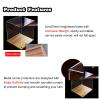 Acrylic Box with 20mm Base for Collectibles & Home Storage, Large Customizable Model Doll Dustproof Cube Acrylic Case Shelf, Building Blocks Protection Organizer ( Size : 15x15x65cm/5.9x5.9x25.6in ) view 2