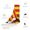 SIYTUAU Flag of Catalonia Texture Effect Towels for Bathroom 16x31.5 in Ultra Soft Quick Drying Bath Towels Hand Towels Camping Fitness Beach Towel view 3