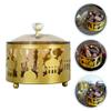 Amosfun 2pcs Elegant Wedding Candy Boxes Reusable Arabic Snack Containers for Parties Celebrations Stylish Decor for Treats Design for -Term Use view 3