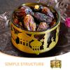 Amosfun 2pcs Elegant Wedding Candy Boxes Reusable Arabic Snack Containers for Parties Celebrations Stylish Decor for Treats Design for -Term Use view 4