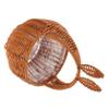 OFFSCH Rabbit Shaped Woven Basket for Storage Adorable Bunny Ear Design for Easter Decor Decorative Sundries Holder for Fruits and Snacks for Home and Party Use view 1