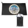 SIYTUAU Seal of Norfolk, Virginia Towels for Bathroom 16x31.5 in Ultra Soft Quick Drying Bath Towels Hand Towels Camping Fitness Beach Towel view 1