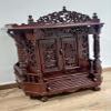 Generic Blackperlcrafts by Teakwood Home Temple/Temple Mandir/Home Temple/Doors Mandap for Pooja/Worship Temple/Office Temple/Gift Temple/Hindu Mandir/Wood mandir Gift view 1