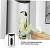 Amosfun 430 Stainless Steel Pp Plastic Bottom Storage Box Garbage Bag Organizer Practical Design Easy to Install Back Stickers view 3