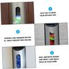 Amosfun 430 Stainless Steel Pp Plastic Bottom Storage Box Garbage Bag Organizer Practical Design Easy to Install Back Stickers view 4