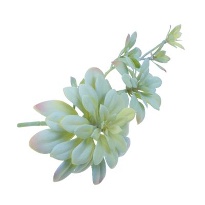 Cabilock Mini Fake Plants Succulent Decor Fake Plant Decor Rattan Flower Arrangement