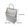 Alipis 2pcs Wall-mounted Storage Bag Multi-functional Dorm Organizer Side Pocket Hanging Pouch for Bedroom Study Office Space-saving Design view 2