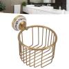 Locadence Storage Baskets, Strong Load Resistance Metal Toilet Tank Shelf Cabinet Organizer, Bathroom Toilet Tissue Holder Basket for Bathroom Wall view 4