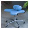 Luo Yi - CN Managerial Chairs, Cross-Leg Chair Computer Desk Office Seating Sitting Without Sitting Easy Chair Monkey Squat Monkey Stool Dormitory Stool Squat (Color : A) view 1