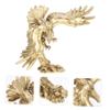 FUNOMOCYA Resin Statue Elegant Desktop Decoration for Home Office Symbol of Strength and Freedom Sturdy Resin Material for Entrance Study and Desk Decor view 2