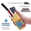 SIYTUAU Ripped Style American and Flag of New Jersey Towels for Bathroom 16x31.5 in Ultra Soft Quick Drying Bath Towels Hand Towels Camping Fitness Beach Towel view 2