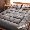 HomeLoft Basics Futon Mattress Full Size, Japanese Mat Sleeping Pad for Mattresses Twin Full Queen King Size Bed, with Non Slip Straps, Roll Up Folding Soft, 100*200cm view 2