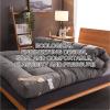 HomeLoft Basics Futon Mattress Full Size, Japanese Mat Sleeping Pad for Mattresses Twin Full Queen King Size Bed, with Non Slip Straps, Roll Up Folding Soft, 100*200cm view 3