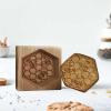 BLOWEST Carved Wooden Cookie Mold, Kitchen Cookie Cutter Gingerbread Cookie Stamp Biscuit Press Stamp Molds, Cookie Cutter for Cookie Stamp Summer Spring Decor Christmas Gifts (Bees), medium view 1