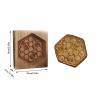BLOWEST Carved Wooden Cookie Mold, Kitchen Cookie Cutter Gingerbread Cookie Stamp Biscuit Press Stamp Molds, Cookie Cutter for Cookie Stamp Summer Spring Decor Christmas Gifts (Bees), medium view 3