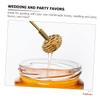 IMIKEYA 5pcs Delicate Honey Dippers Stainless Steel Stirring Sticks for Cocktails Tea and Coffee view 3
