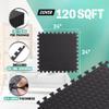 Foam - EVA Foam Interlocking Mats - Black - 3/4" Thick, 120 Square Feet view 2