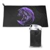 SIYTUAU Cool Horse Towels for Bathroom 16x31.5 in Ultra Soft Quick Drying Bath Towels Hand Towels Camping Fitness Beach Towel view 1
