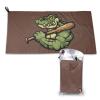 SIYTUAU Alligator with a Baseball Bat Towels for Bathroom 16x31.5 in Ultra Soft Quick Drying Bath Towels Hand Towels Camping Fitness Beach Towel view 1
