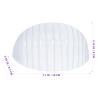 TOPPERFUN 25Pcs Hat Holders, 7.47x3.73in Baseball Cap Insert Former, Plastic Hat Display Stand With Transparent Lining, Home Store Baseball Cap Display Stand Fits Head Circumference 54cm view 2