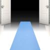 HomeLoft Basics Blue Aisle Runner for Wedding 30m Aisle Runner for Bride Wedding Ceremony Outside Royal Blue Carpet Aisle Runner for Party Graduation Birthday, 1.210m view 1