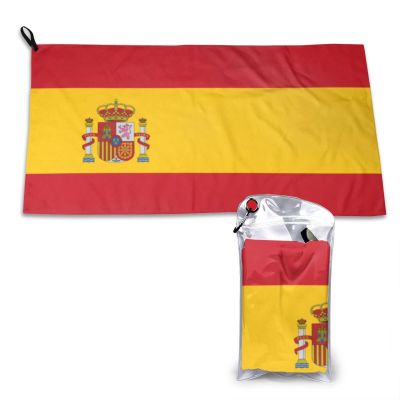 SIYTUAU Flag of Spain Towels for Bathroom 16x31.5 in Ultra Soft Quick Drying Bath Towels Hand Towels Camping Fitness Beach Towel