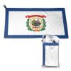 SIYTUAU Flag of West Virginia Towels for Bathroom 16x31.5 in Ultra Soft Quick Drying Bath Towels Hand Towels Camping Fitness Beach Towel view 1