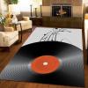 GIRTFU 4x6 Area Rugs Modern Vinyl Records Rugs for Kids Bedroom, Simple Musical Note Office Rug Low Pile are Not Stumbling Foot for Living Room End Table Nursery view 3