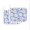 2 Packs Blue Daisy Floral Pot Holders Sets for Kitchen Oven Pan Plate Bowl Pads Heat Proof Mat with Hanging Loop Thick Terry Cloth Potholders For Cooking Baking White Blossom Watercolor Spring Summer view 1