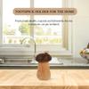 Zerodeko Wooden Toothpick Barrel - Stylish Mushroom Design Toothpick Holder for Home Dining Table Decor Perfect for Entertaining and Everyday Use view 4