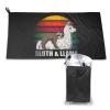 SIYTUAU Cute Sloth and Camel Towels for Bathroom 16x31.5 in Ultra Soft Quick Drying Bath Towels Hand Towels Camping Fitness Beach Towel view 1