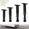 SKMYL Adjustable Height Center Bed Support Leg for Sagging Shelf, Furniture Legs for Frame,Slat and Riser, Adjustable Height 7"-13.5" (4PCS) view 1