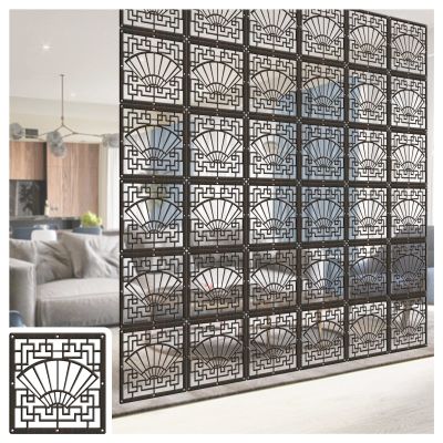 HJLKDYM Hanging Room Divider Panels, Waterproof Sitting-Room Partitions Panel Screen, DIY Panel Screens Partition for Home Hotel Office(50PCS)